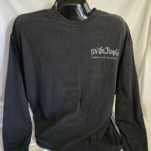 We The People ' American Honors ' Black Long Sleeve 3XL